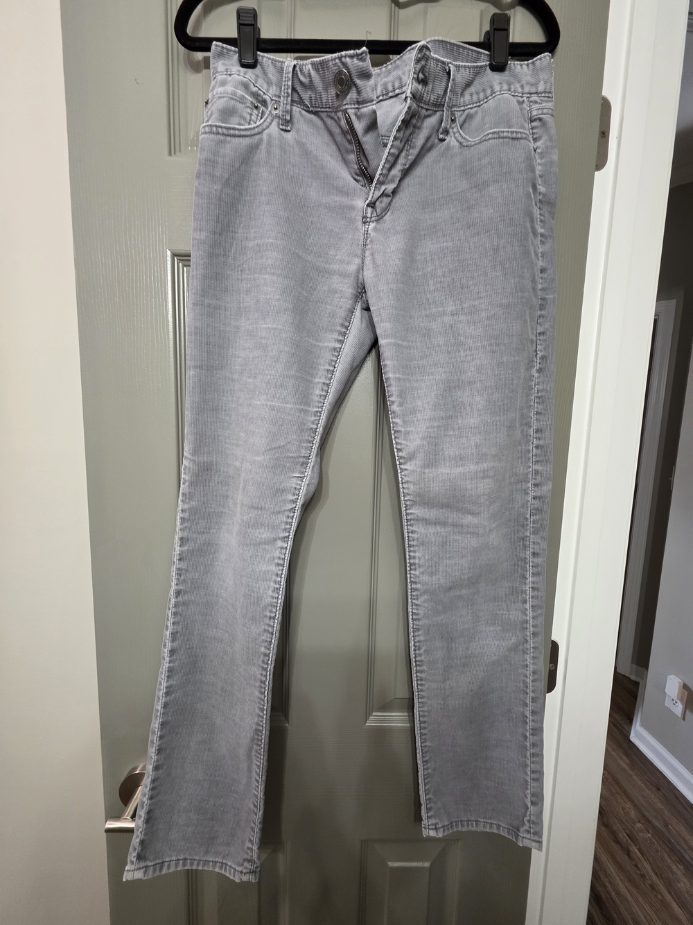 Womens Gap Gray Corduroy Pants